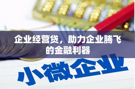 察右前旗企业经营贷，助力企业腾飞的金融利器