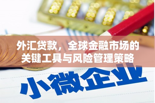 察右前旗外汇贷款，全球金融市场的关键工具与风险管理策略