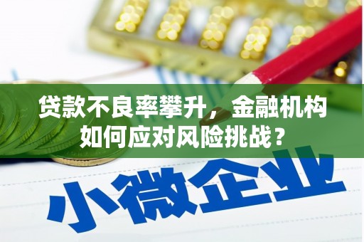 察右前旗贷款不良率攀升，金融机构如何应对风险挑战？