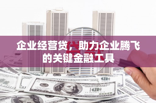 察右前旗企业经营贷，助力企业腾飞的关键金融工具
