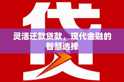 察右前旗灵活还款贷款，现代金融的智慧选择