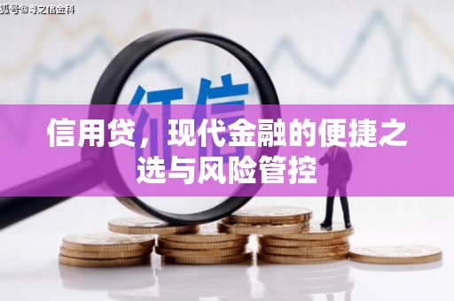 察右前旗信用贷，现代金融的便捷之选与风险管控