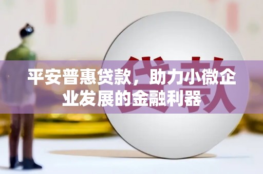 察右前旗平安普惠贷款，助力小微企业发展的金融利器